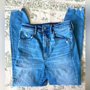 Abercrombie & Fitch skinny stretch jeans high rise